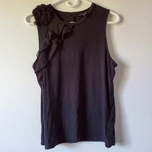 Banana Republic Petite (Petite Large black blouse)